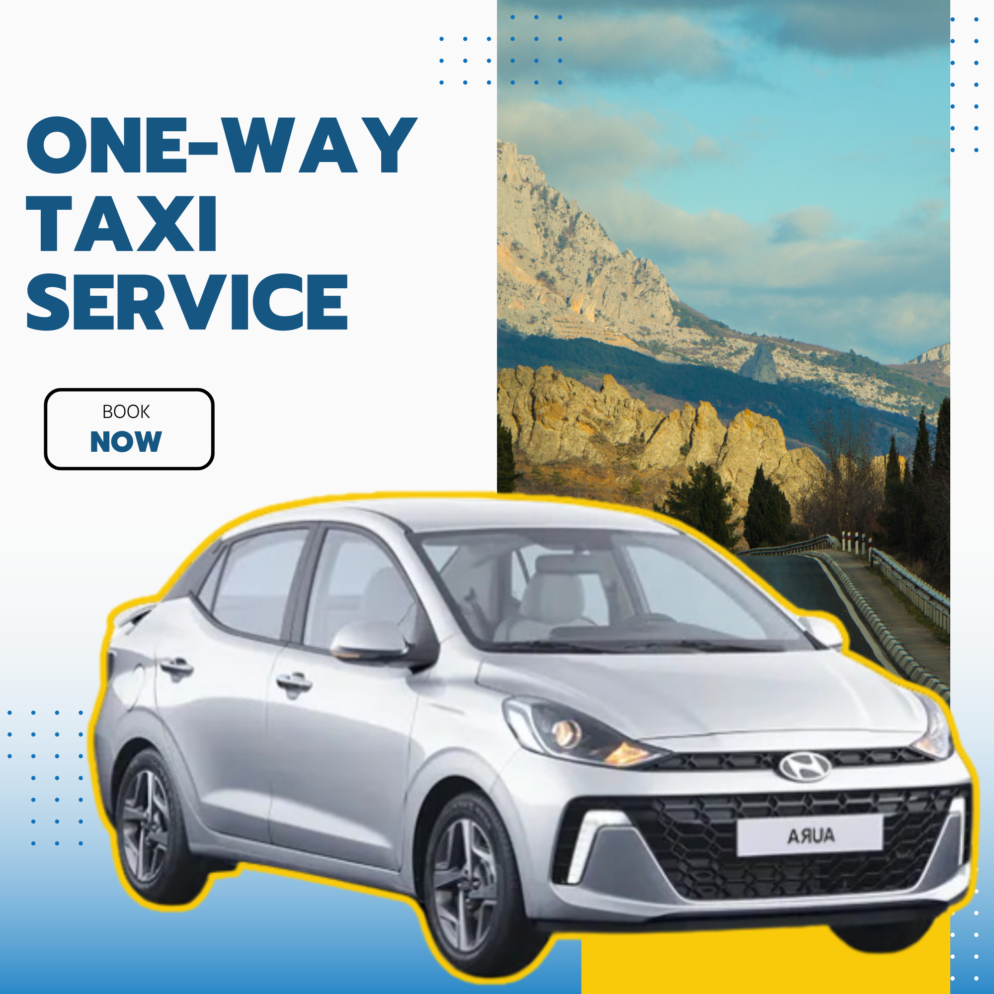 One-way taxi service in Gwalior for affordable outstation travel